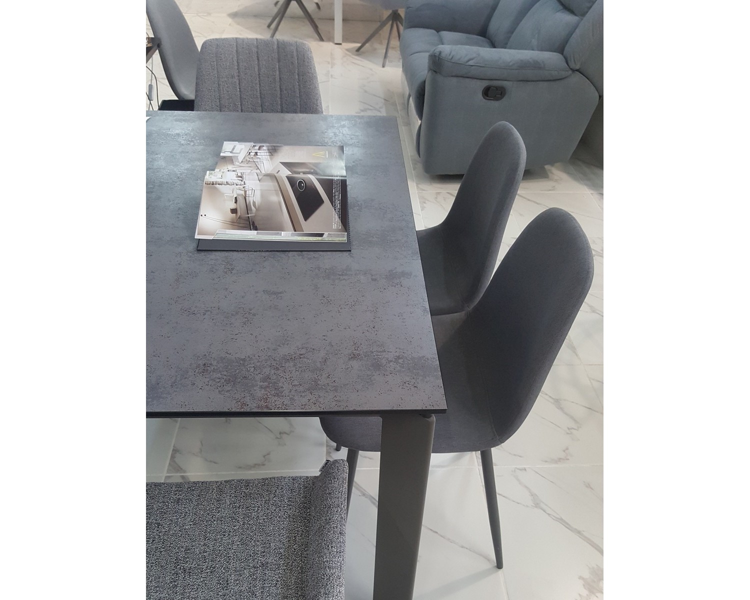 Стол CORNER 120 VOLCANO GREY/ GREY1