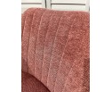 Стул BRANDY WZ2042-11 брусничный фактурный велюр/ черный каркас 