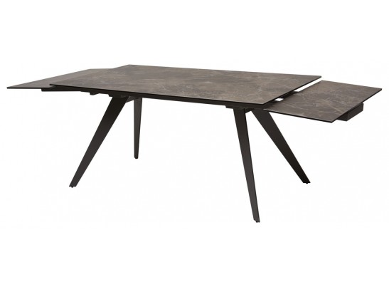 Стол ACERRA 160 KL-19 СЕРО-КОРИЧНЕВЫЙ КАМЕНЬ, итальянская керамика / Grey 1 