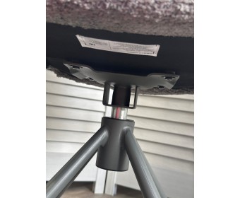 Стул ВАРДИ (VARDY) 360 град.поворот. бежевый букле XD841-06 / Серый, ®DISAUR
