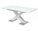 Стол CONTI 140 WHITE GLASS белый глянец 