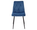 Стул NAPOLI UF910-18 NAVY BLUE, велюр 