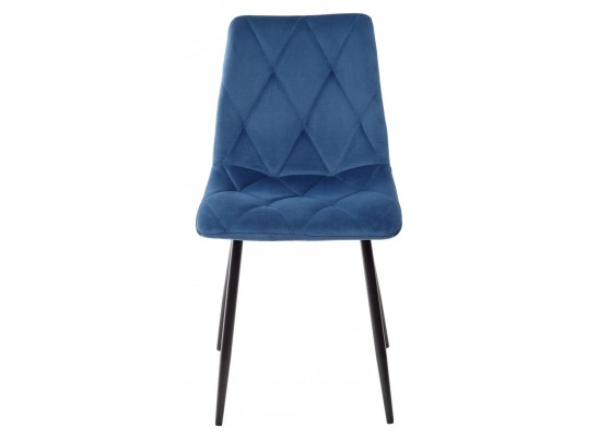 Стул NAPOLI UF910-18 NAVY BLUE, велюр 