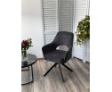 Стул GUARA 180 град. поворот. цвет серый RAVEN 18 / черный каркас, ®DISAUR
