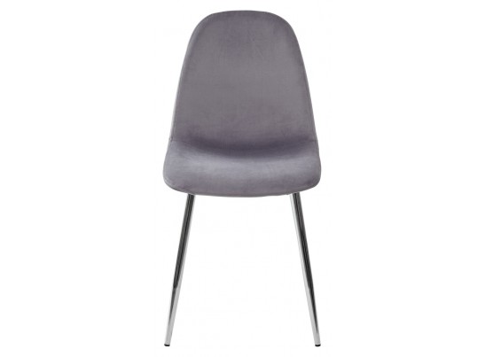Стул PESCARA UF910-05 DARK GREY, велюр 