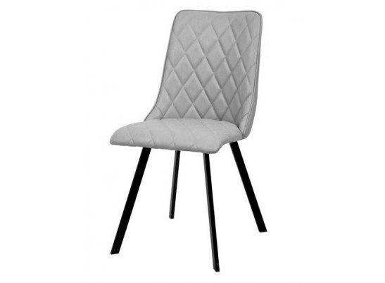 Стул TYCOON BLUVEL-14 GREY, велюр 