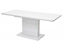 Стол ALTA 120 WHITE / супер белое глянцевое стекло 
