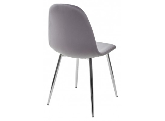 Стул PESCARA UF910-05 DARK GREY, велюр 