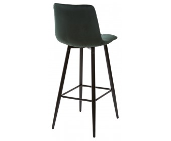 Барный стул LECCO UF910-14 DARK GREEN, велюр, 4 шт./2 кор. 
