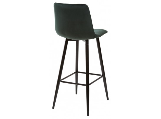 Барный стул LECCO UF910-14 DARK GREEN, велюр, 4 шт./2 кор. 