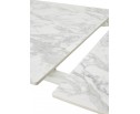 Стол ESMIR 160 MATTE ARABESCATO SOLID CERAMIC/ орех, ®DISAUR