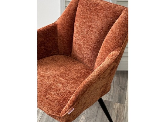 Стул REFLET 3018-09 терракотовый, шенилл / черный каркас, ®DISAUR