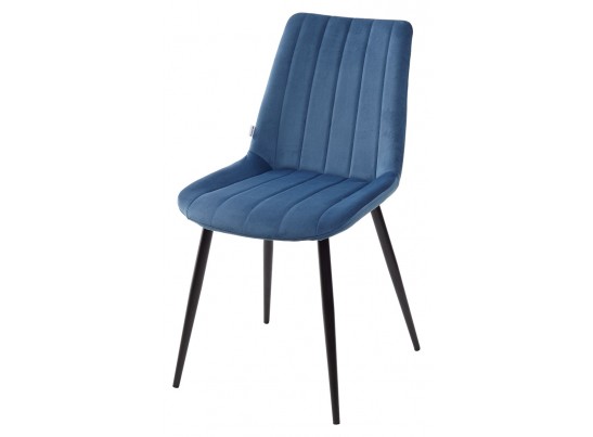 Стул FLIP пепельно-синий, велюр G108-66 
