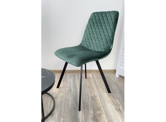 Стул DAIQUIRI BLUVEL-78 GREEN, велюр 