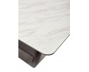 Стол OSVALD 160 MARBLES KL-99 Белый мрамор, итальянская керамика 