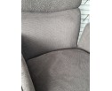 Стул TRIS 360 град. поворот с возвратом, Davis Nowo 92 серый, букле /Point 90 серый/ Черный, ®DISAUR