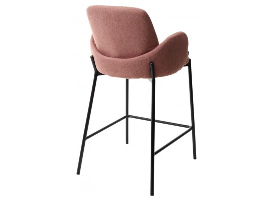 Полубарный стул NYX (H=65cm) VF109 розовый / VF110 брусничный 