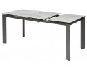 Стол CORNER 120 ITALIAN DARK GREY Серый мрамор глянцевый, керамика/ GREY1 