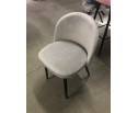 Стул DISCO UF910-02 LIGHT GREY, велюр 