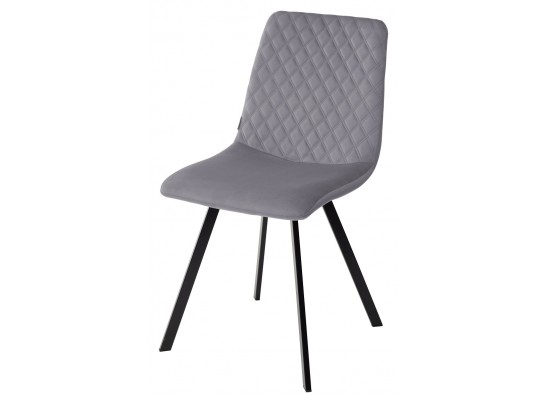 Стул DAIQUIRI BLUVEL-14 GREY, велюр 