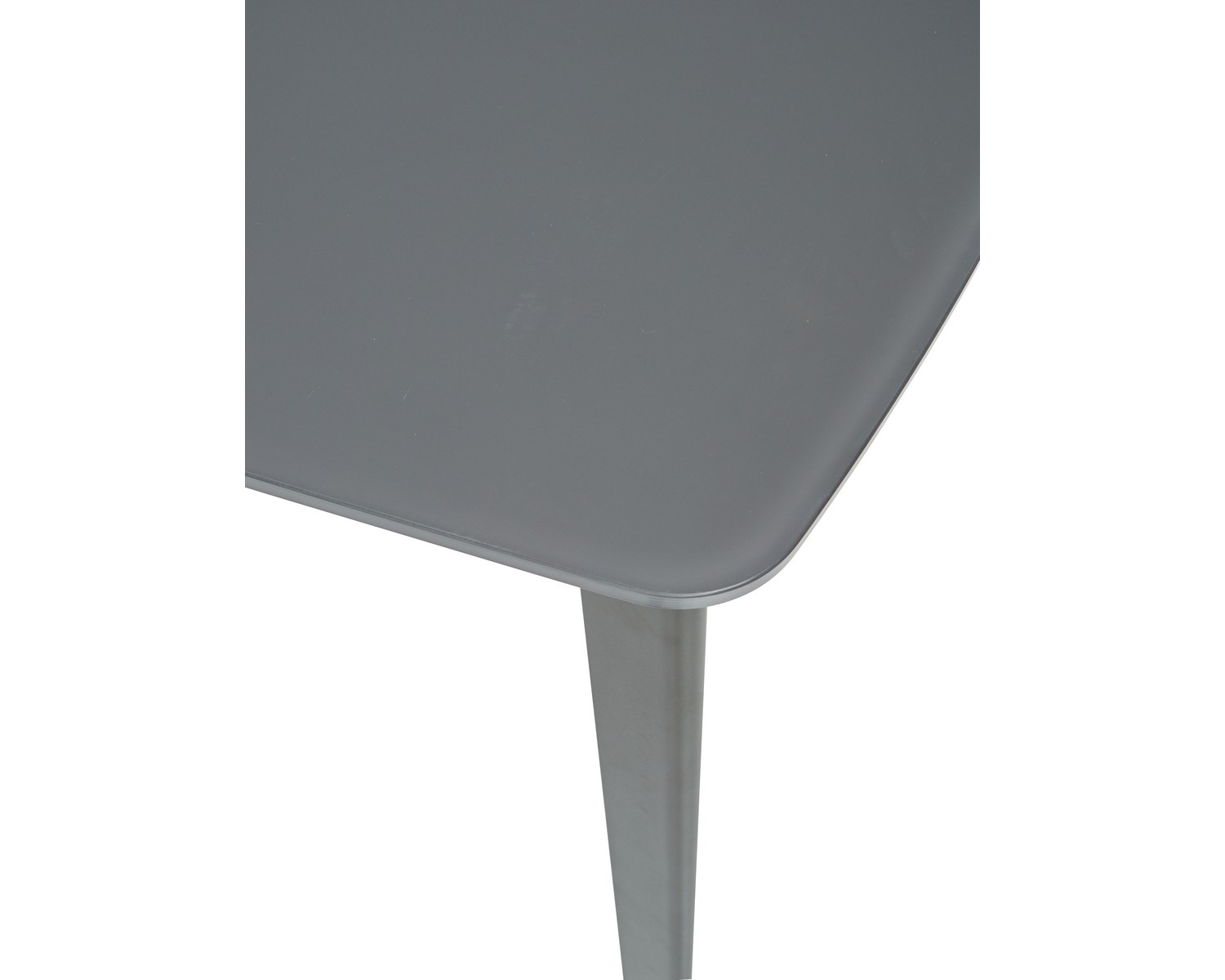 Стол ELIOT 120 GREY1 матовое серое стекло/ GREY1 каркас