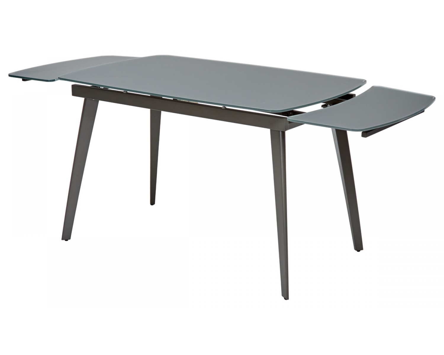Стол ELIOT 120 GREY1 матовое серое стекло/ GREY1 каркас