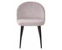 Стул DISCO UF910-02 LIGHT GREY, велюр 