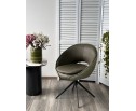 Стул ANABEL 360 град. поворот Зеленый F07-003-01 / MONTECRISTO 8421 / серый каркас, ®DISAUR