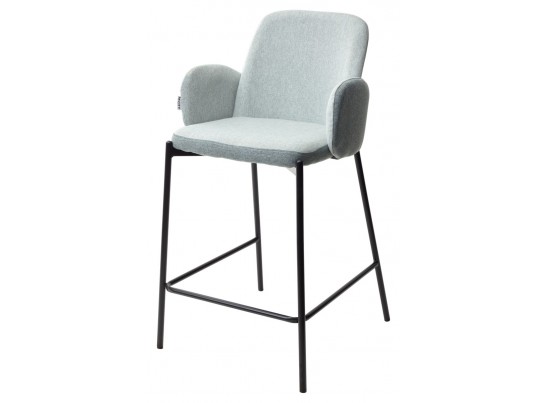 Полубарный стул NYX (H=65cm) VF113 светлая мята / VF115 серо-зеленый 