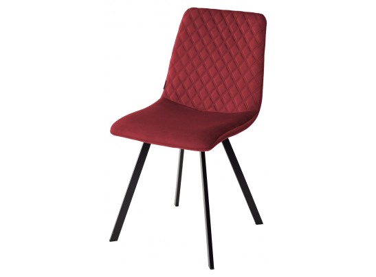 Стул DAIQUIRI BLUVEL-59 BERRY, велюр 