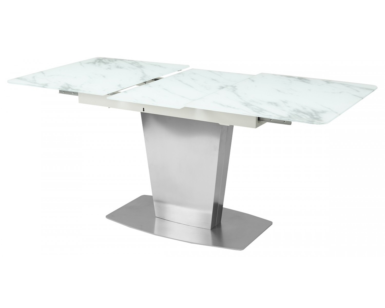 Стол CASTSTEEL 130 GLASS ПОД МРАМОР