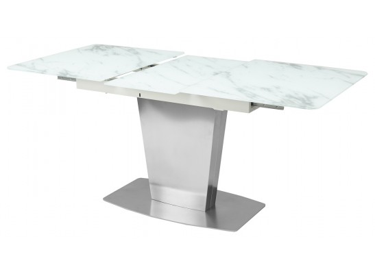 Стол CASTSTEEL 130 GLASS ПОД МРАМОР 