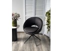 Стул ANABEL 360 град. поворот Черный Maison 99# / OTE COBBLE 457 / серый каркас, ®DISAUR