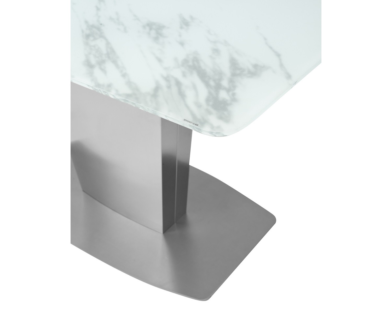 Стол CASTSTEEL 130 GLASS ПОД МРАМОР