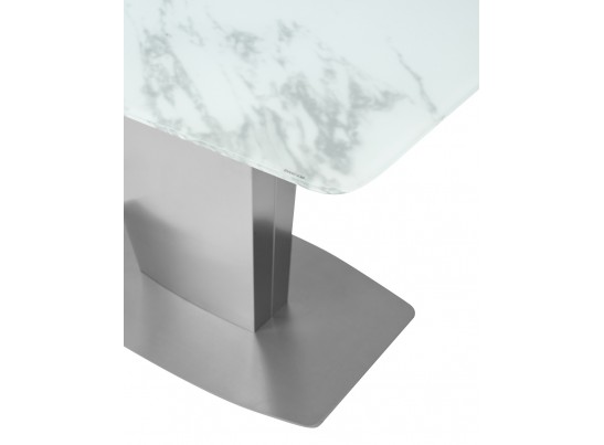 Стол CASTSTEEL 130 GLASS ПОД МРАМОР 
