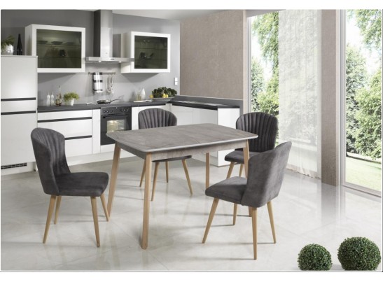 Стол 29 GRAY MARBLE серый мрамор 