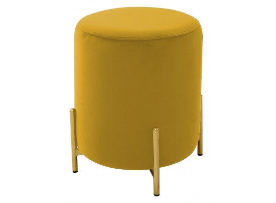 Пуф для гостиной RICE BLUVEL-68 YELLOW / GOLD 