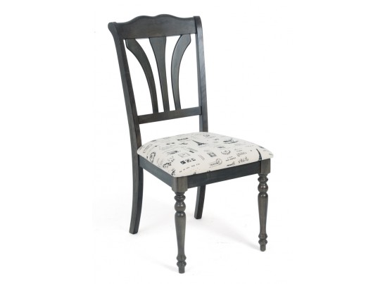 Стул LT C17455 DARK GREY #G521/ FABRIC FB62 PARIS 