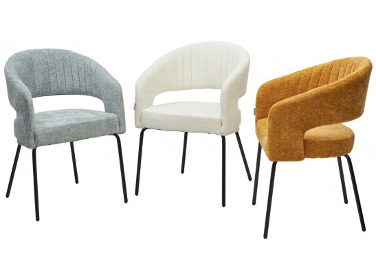 Стул SNUG 3018-04 мятный, шенилл / черный каркас, ®DISAUR