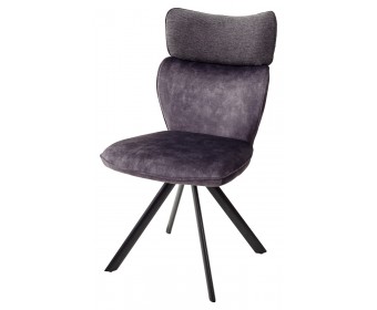 Стул TYPHOON DARK GREY поворот.180 град.