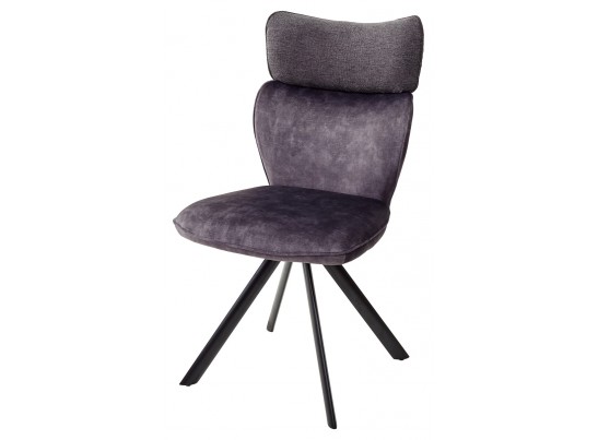 Стул TYPHOON DARK GREY поворот.180 град.