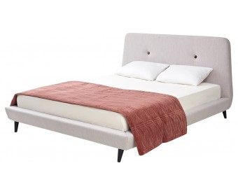 Кровать SWEET TOMAS 160*200 ткань Stone 3