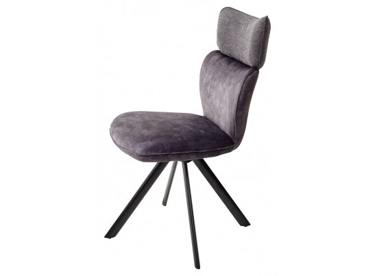 Стул TYPHOON DARK GREY поворот.180 град.