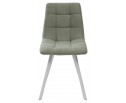 Стул CHILLI SQUARE UF860-11B мятный, ткань/ белый каркас 
