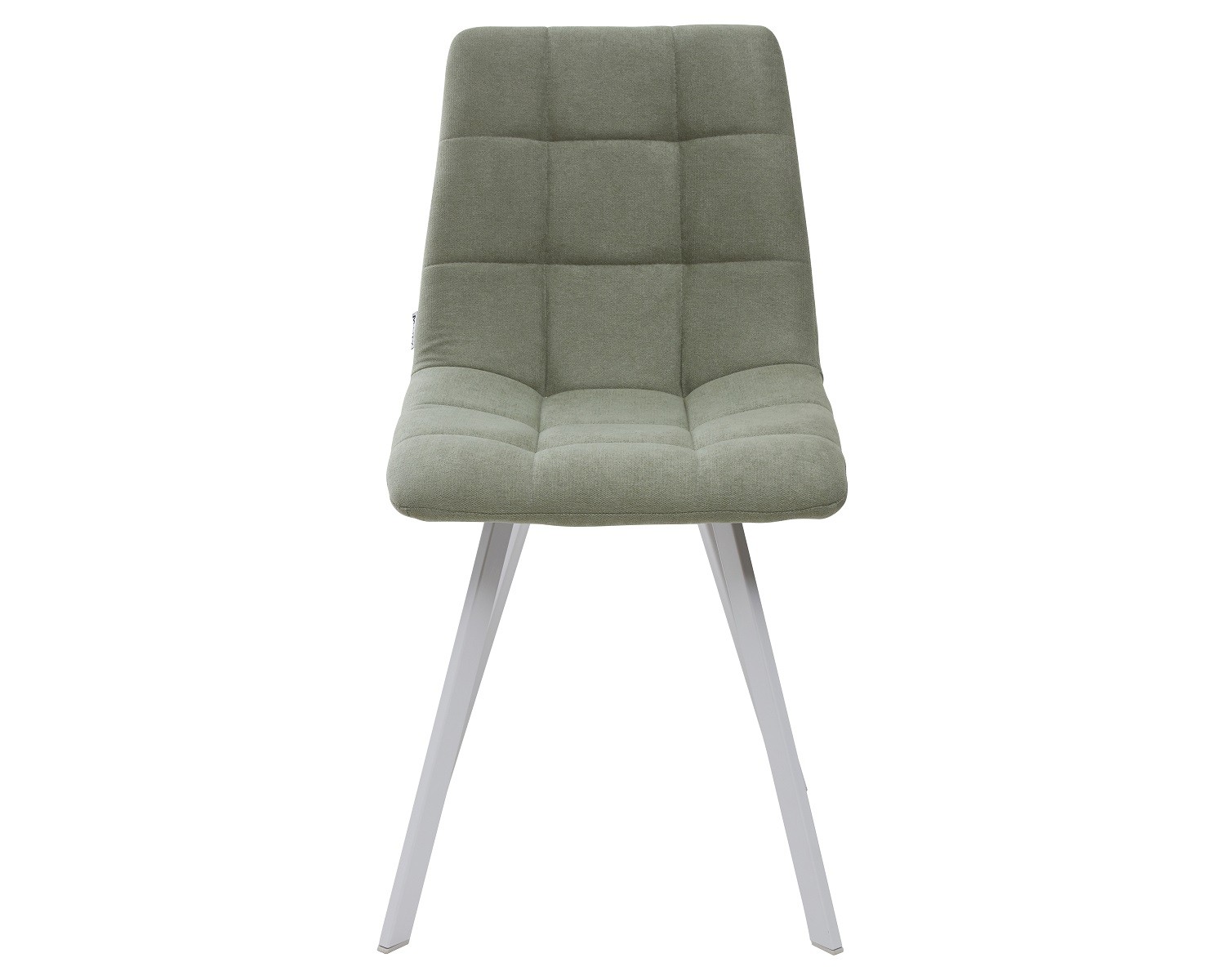 Стул CHILLI SQUARE UF860-11B мятный, ткань/ белый каркас