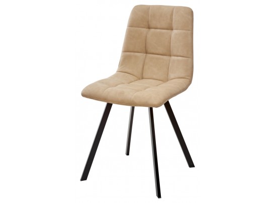 Стул CHILLI SQUARE RU-16 бежевый винтаж, PU 