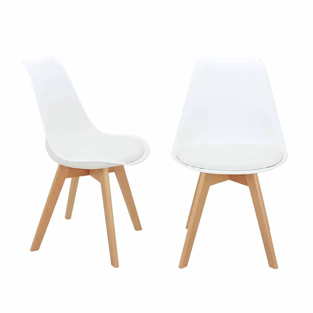 Комплект из 2-х стульев Eames Bon белый